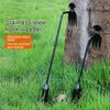 Steel Hand Weeder Tool Dual Purpose Manual Weed Pulling Tool Effortlessly Remove Weeds for Garden Accessories