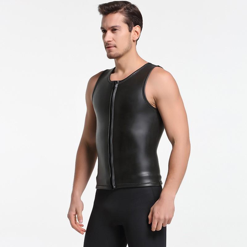 Diving Wetsuit 2mm Neoprene Light Glue Split Vest Surfing Snorkeling Swimming