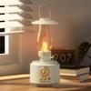 Retro Table Lamp with Speaker Bedside Ambient Lighting Portable Desk Light Night for