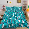 Cartoon Cute Animals Duvet Cover Colorful Lovely Comic Duck Polyester  for Kids Boy Girls for Bedroom Decoration Queen King Size