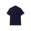 Lacoste Мужские рубашки-поло Темно-синие с воротником-поло Умеренный прямой крой PH3354-166