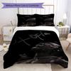 Travis Scott Pattern Bedding uilt Set uilt Cover Pillowcase Home Decoration Birthday Gift (1 * duvet cover + 2 * pillowcase without core)
