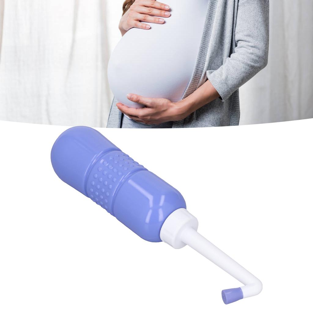 Portable Handheld Bidet Water Bottle Sprayer 650ML Large Capacity Squeeze Hygiene Clning for Perineum Butt