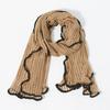Personalized Knitted Scarf British Style Warm Hollow-Out Male Scarf