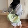 Oxford Fabric Waterproof Cross Span Bag Casual Sports Gym Bag Summer Casual Excursion Trip One Shoulder Cross Body Dumpling Bag