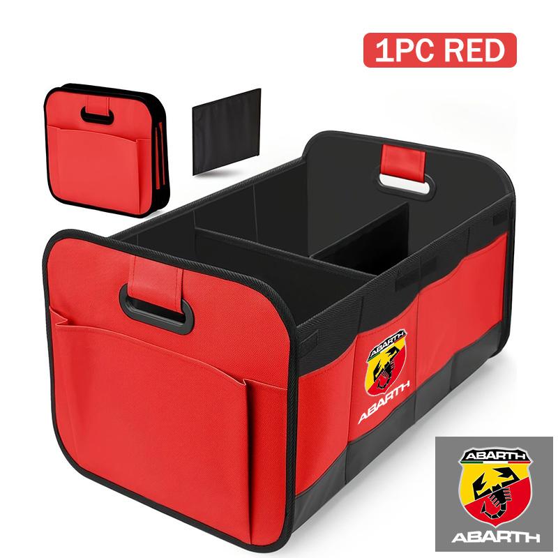 Foldable Trunk Storage Box Waterproof Oxford Cloth Large-Capacity Organizer Bag For Abarth FIAT 500 Tipo FR Panda Argo Freemont
