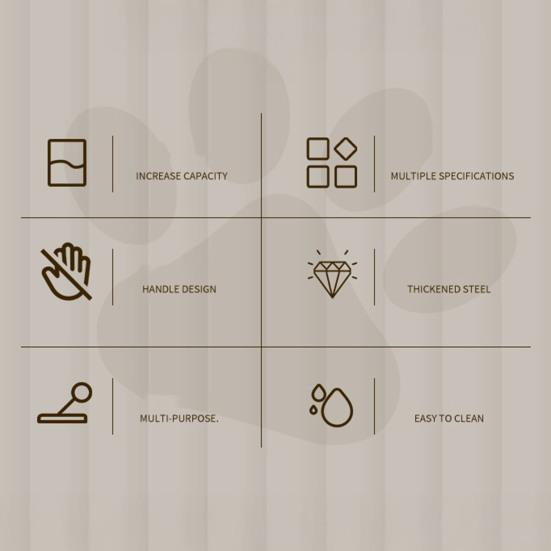 Совок для кошачьего туалета из нержавеющей стали, просеивающая лопатка с длинной ручкой, совок для уборки отходов домашних животных, инструмент для чистки кошачьего туалета