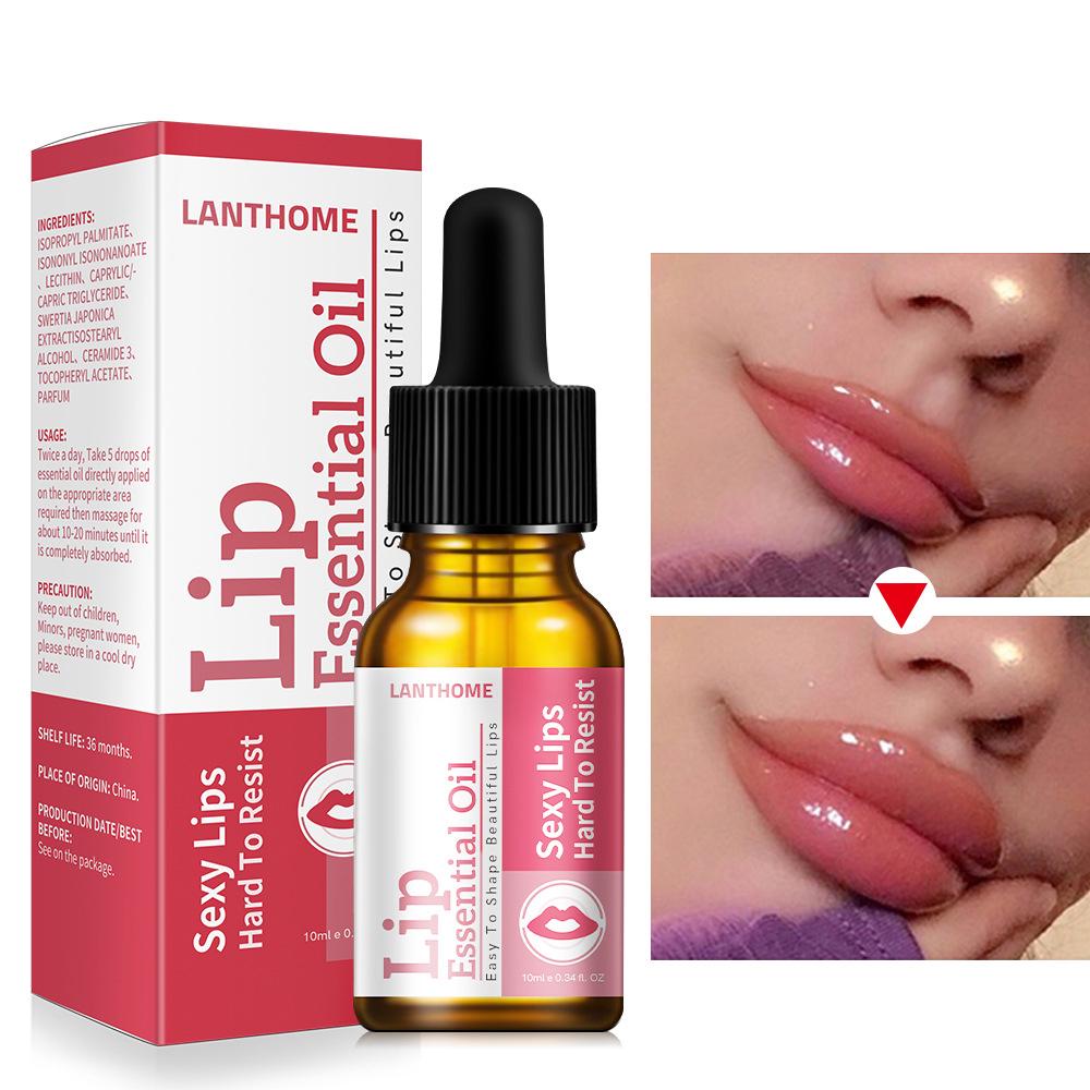 10ml Lip Plumper Repair Lip Wrinkles Moisturizer Nutritious Lip Balm Chapped Dry Lips Care