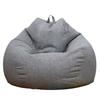 Bean Bag Cover No Filler Removable Bean Bag Chair Cover Washable Solid Color Sofa Cover for Bedroom Living Room Beanbag Chair