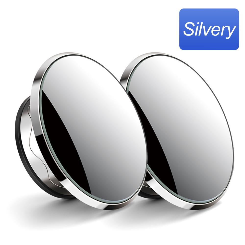 2 шт. Автомобильное зеркало HD выпуклое зеркало слепой зоны автоматическое зеркало заднего вида 360 градусов широкоугольный автомобильный помощник по парковке зеркала