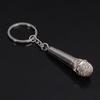 Simulation Microphone Keychain Creative Gift Personalized Car Bag Pendant
