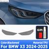 Car Headlight Tint Anti-Scratch Protective Cover Film Self Healing TPU Stickers For BMW X3 2024 2025 Accessories