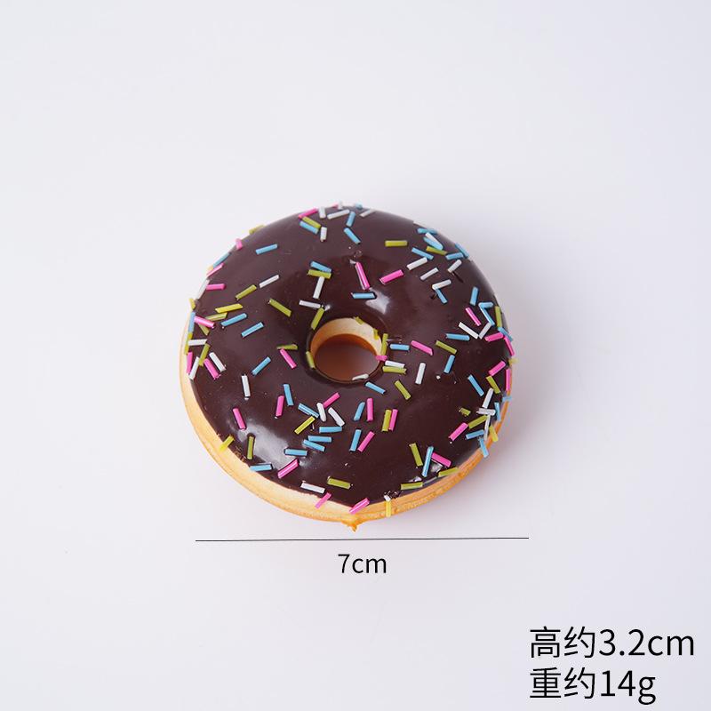 Симуляция Донат Поддельный Торт Хлеб Модель Десерт Кондитерская Витрина Реквизит Украшение Детский Праздник Свадебная Вечеринка Декор Десерта