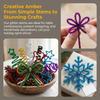 100Pcs Multicolored Craft Pipe Cleaners Fuzzy Sticks Pipe Cleaners Bulk  Home Decorations