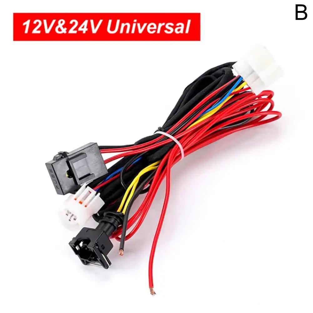 Жгут проводов воздушного отопителя 12 В 24 В Кабель-адаптер Круглый для воздушного стояночного отопителя Webasto Eberspacher O7r6