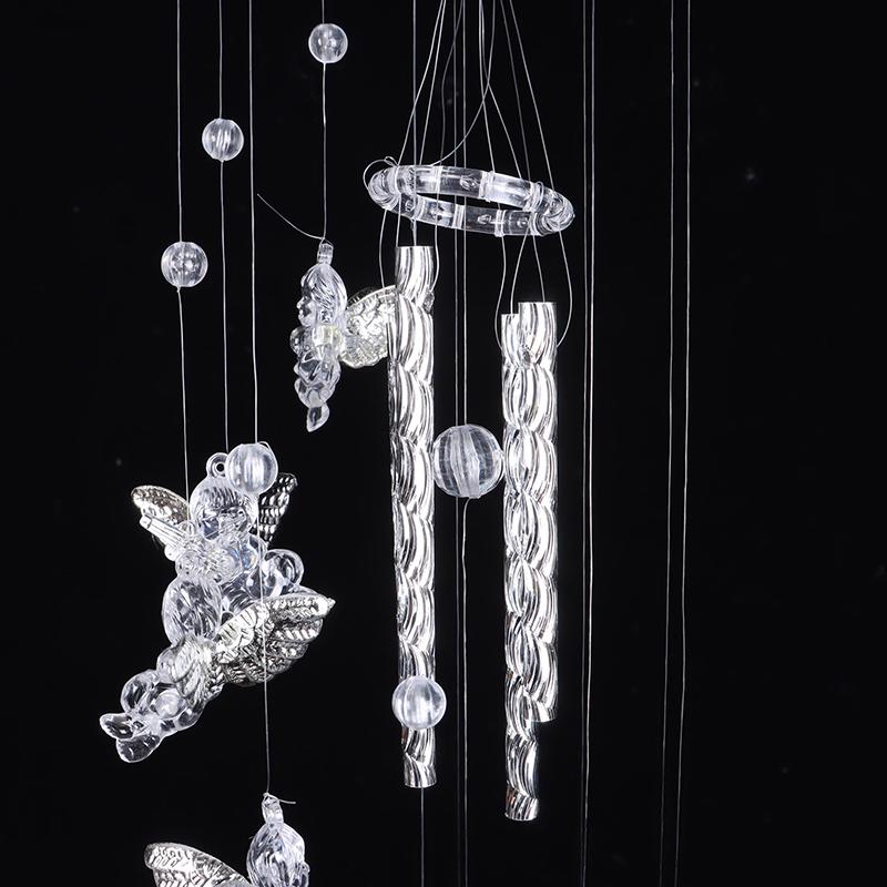 Подвеска-колокольчик для двора, подарок, удача, ангел-хранитель, металлический колокольчик, подвесной, приятный звук