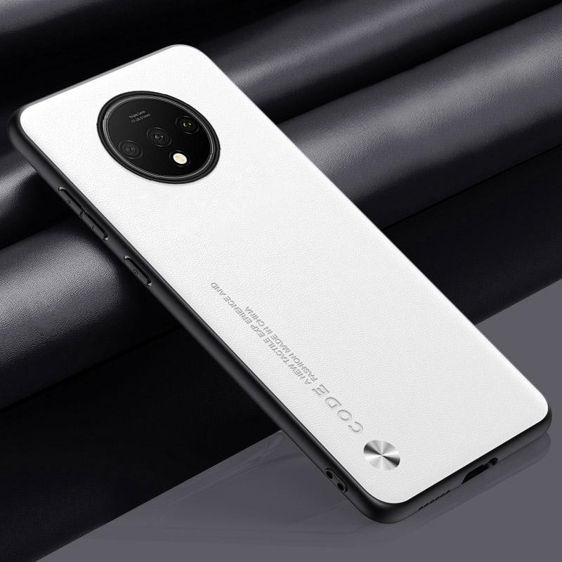 Роскошный чехол из искусственной кожи для OnePlus 7T 7 Pro OnePlus7 T задняя крышка матовый силиконовый чехол для телефона OnePlus 7T Pro 7Pro One Plus 7