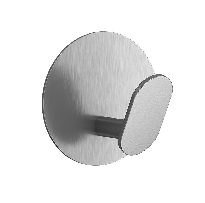 1 шт., прочный клейкий настенный крючок из нержавеющей стали, наклейка, подвесная вешалка для одежды, вешалка для одежды, крючок для душа, крючок для халата, кухня, ванная комната, крючки для полотенец