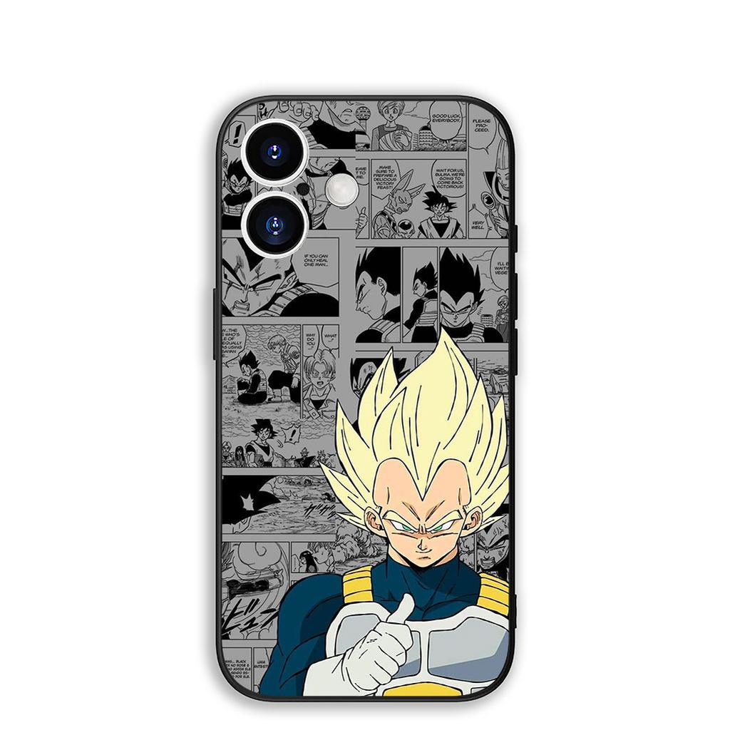 Cover for OPPO A40 A80 A60 A38 A79 A15 A16 A17 A18 A58 A78 A57 A53 A40M 4G 5G Protective Phone Case Dragons Gokus Balls Z Vegeta