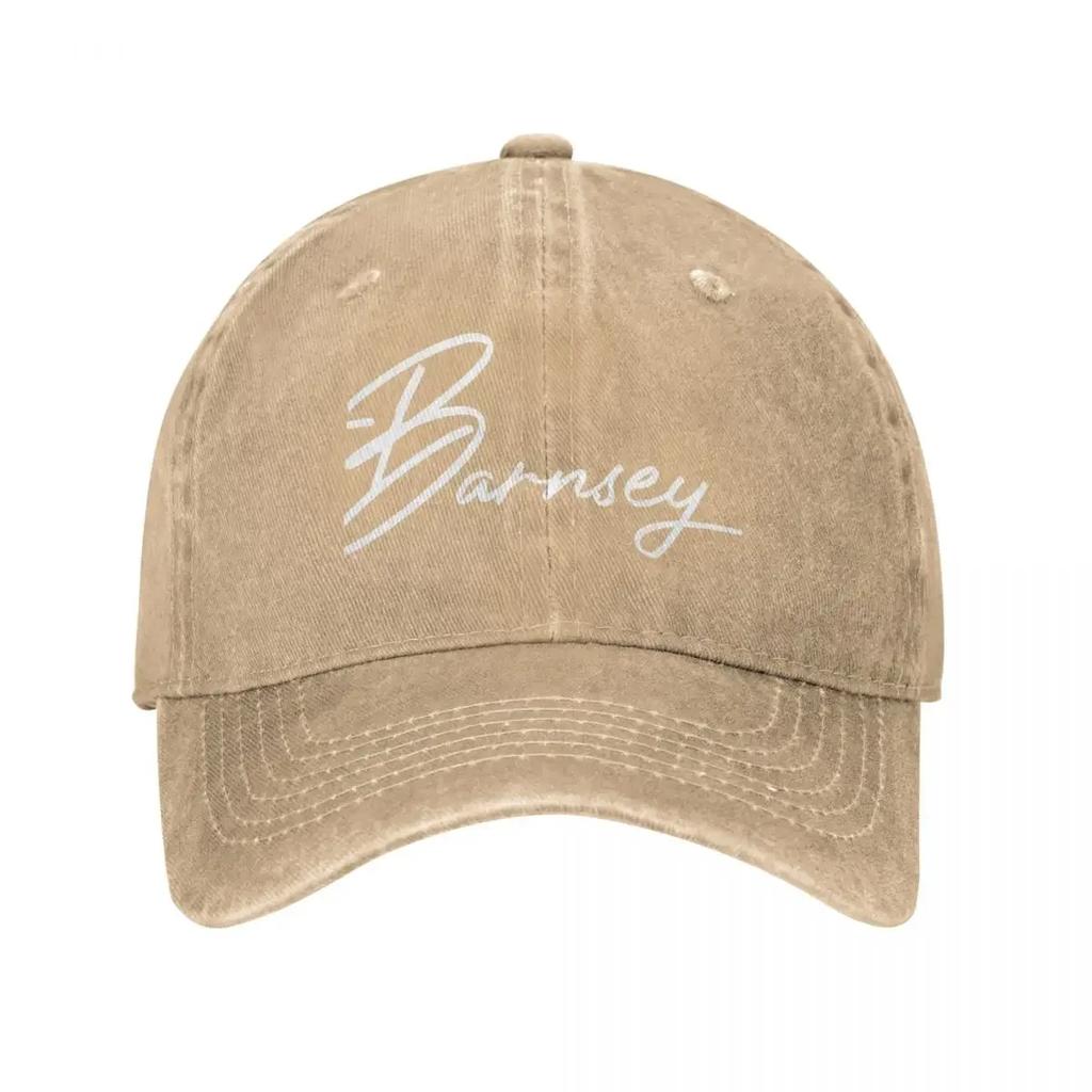 Barnsey (Jimmy Barnes) Transparent Baseball Cap custom Hat Christmas Hat Military Tactical Cap black Unisexs Hats Womens