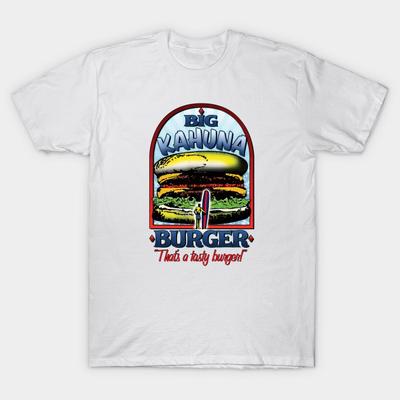 Футболка женская Big Kahuna Burger Harajuku Print Kawaii футболка летняя женская футболка с коротким рукавом топ футболка