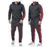 Men Tracksuits  Long Sleeve Hoodies+ Pants Outdoor Pullover Sportwear