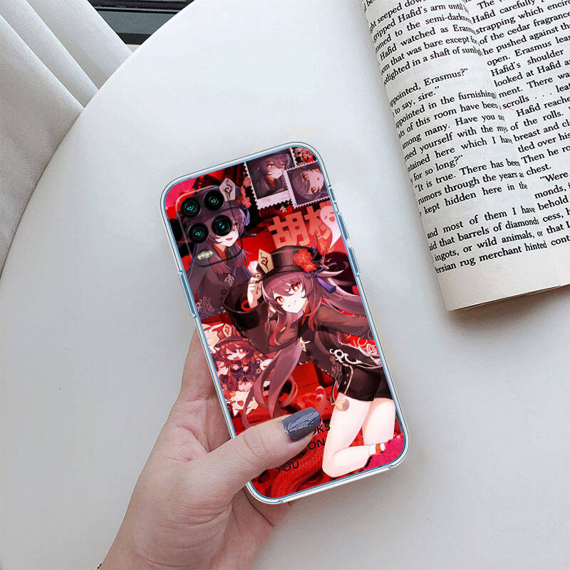 Чехол MH64 Genshin Impact для Motorola E7 G6 G7 G8 G9 Plus Power Play G10 G20 G04 E30 E40 E22 E20 E13 E15 G22 G23 G05 G75 G35 G55