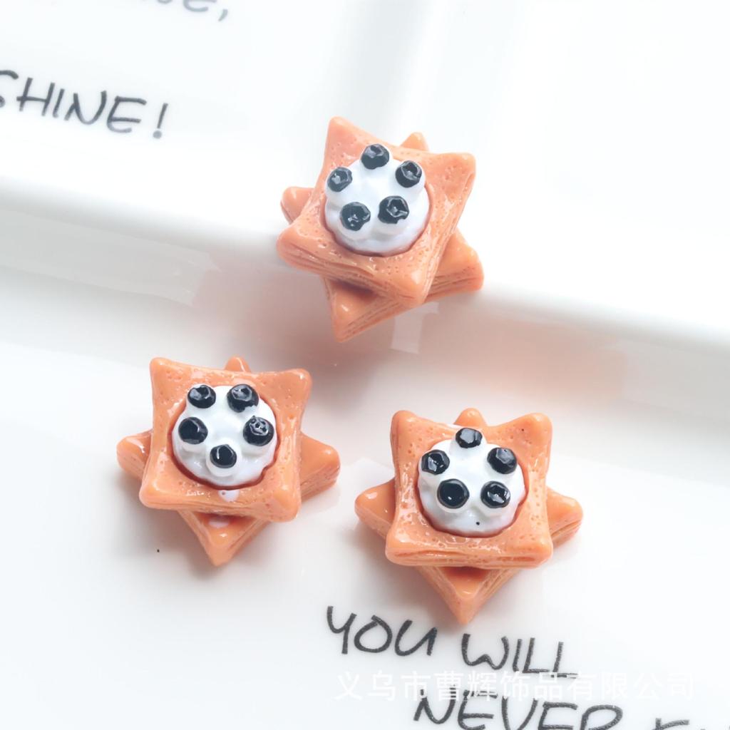 Realistic Rose Cake Food Play Cream Glue Mobile Phone Case Keychain Pendant Resin Jewelry Accessories