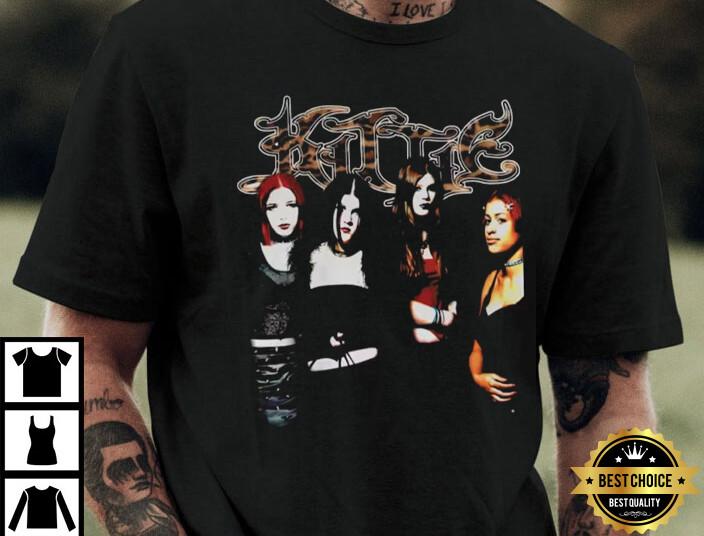 Kittie Band Подарок Для Фаната Короткий Рукав Черный Мужской Все размеры Футболка Унисекс Футболка