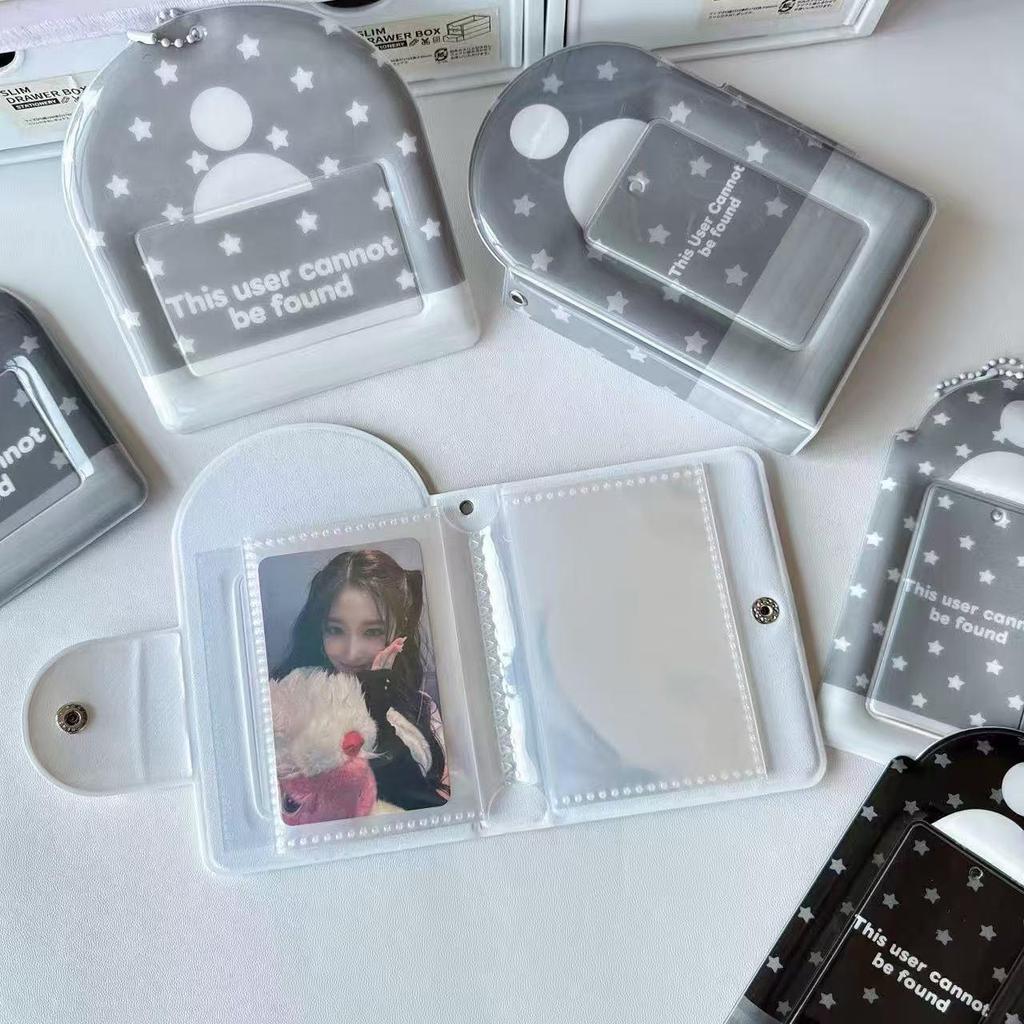 3-Inch Instant Photo Card Album – Popular Sweet Design with Snap Closure, Perfect for Couples