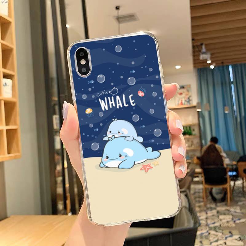 Милый кавайный чехол для телефона Jinbesan для iPhone 11 12 Mini 13 14 15 Pro XS Max X Plus SE XR