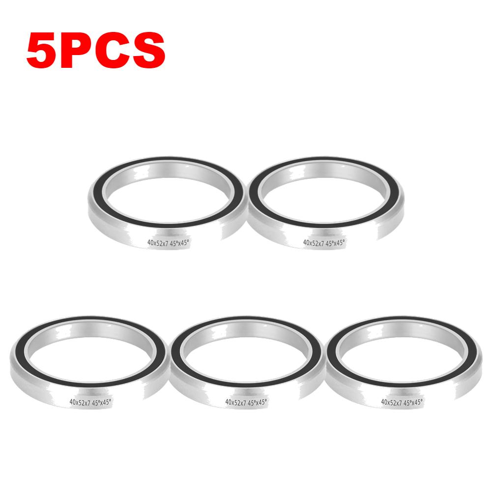 1/3/5PCS Bike Headset Steel Bearing Wear Resistance Steering Bearings 41/41.8/51/52MM Waterproof Repair Steel Parts Accessories