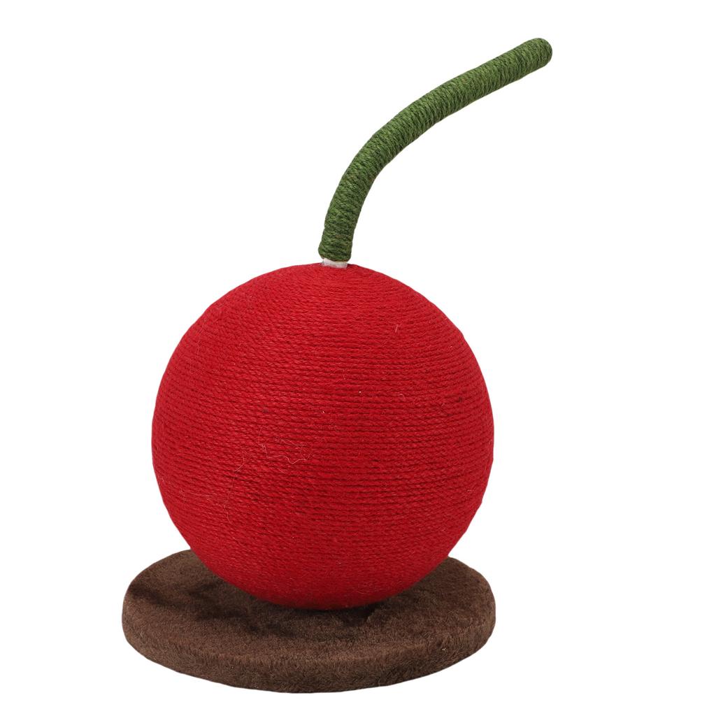 Cat Scratching Ball Jute Cute Look Space Saving Protect Furniture Abrasion Proof Cat Scratcher Post