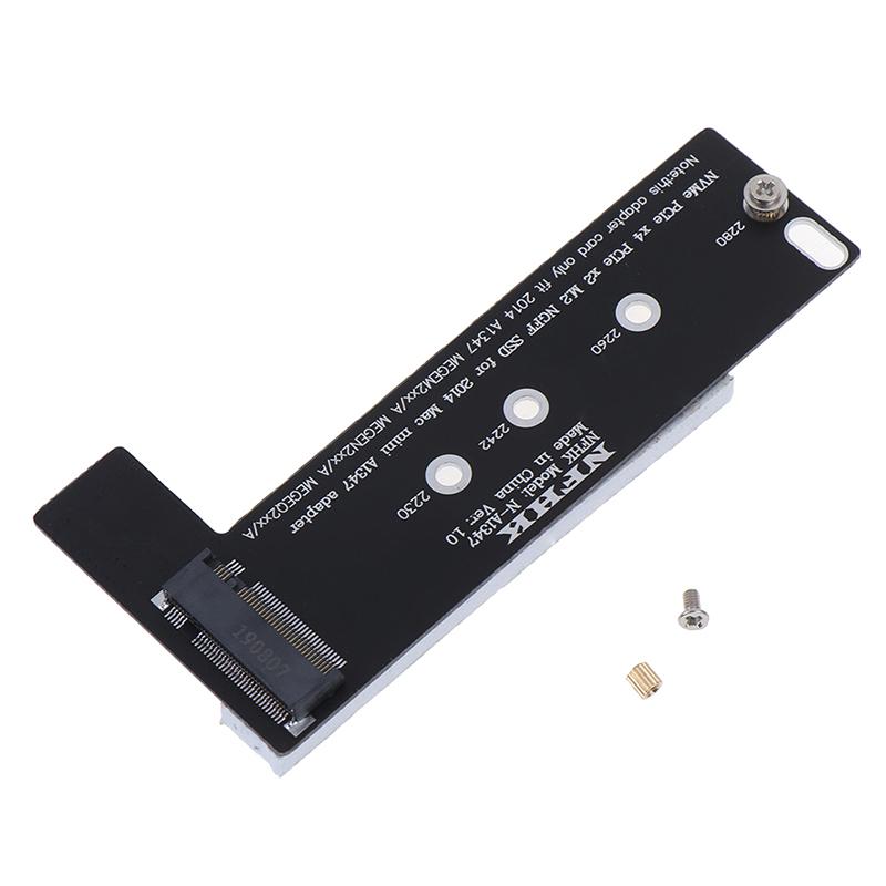 Адаптер-конвертер PCI-Ex4 M.2 NGFF NVME AHCI SSD для 2014 macbook mini A1347