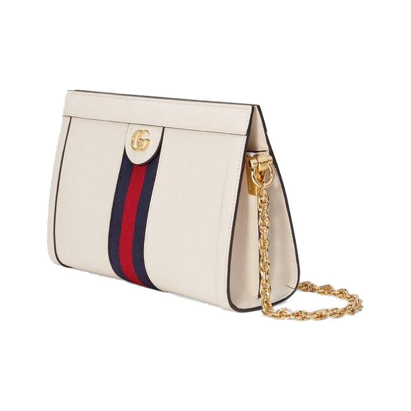 Gucci Ophidia Small Shoulder Bag White Women Shoulder_bags 503877-DJ2DG-8454