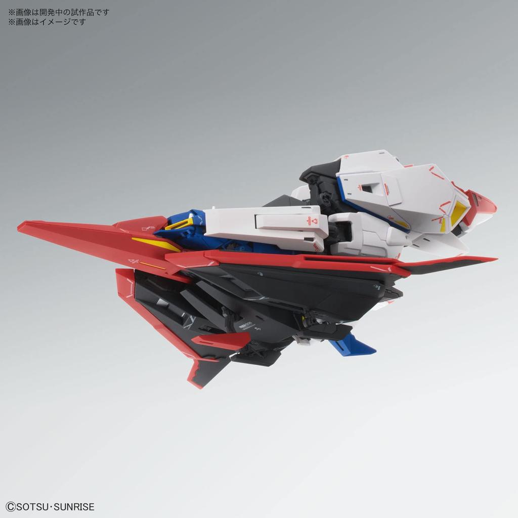Пластиковая модель BANDAI SPIRITS MG Mobile Suit Z Gundam Zeta Gundam масштаба 1/100 с цветовой кодировкой