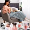 Winter Heating Blanket Electric Hot Compress Shawl with Remote Control Keep Warm For Back Waist Leg  60*90cm Velvet