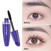 Удлиняющая тушь для ресниц, объемная тушь для ресниц, устойчивая к размазыванию, долговечная, водонепроницаемая, устойчивая к поту, макияж, удерживает густую тушь без комков