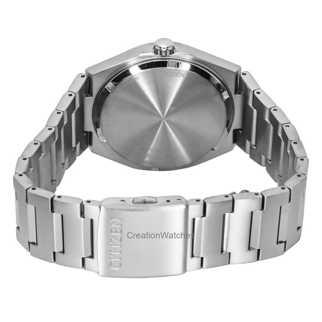 Citizen Zenshin Супер Титан Зеленый Циферблат Eco-Drive AW0130-85X 100М Мужские Часы