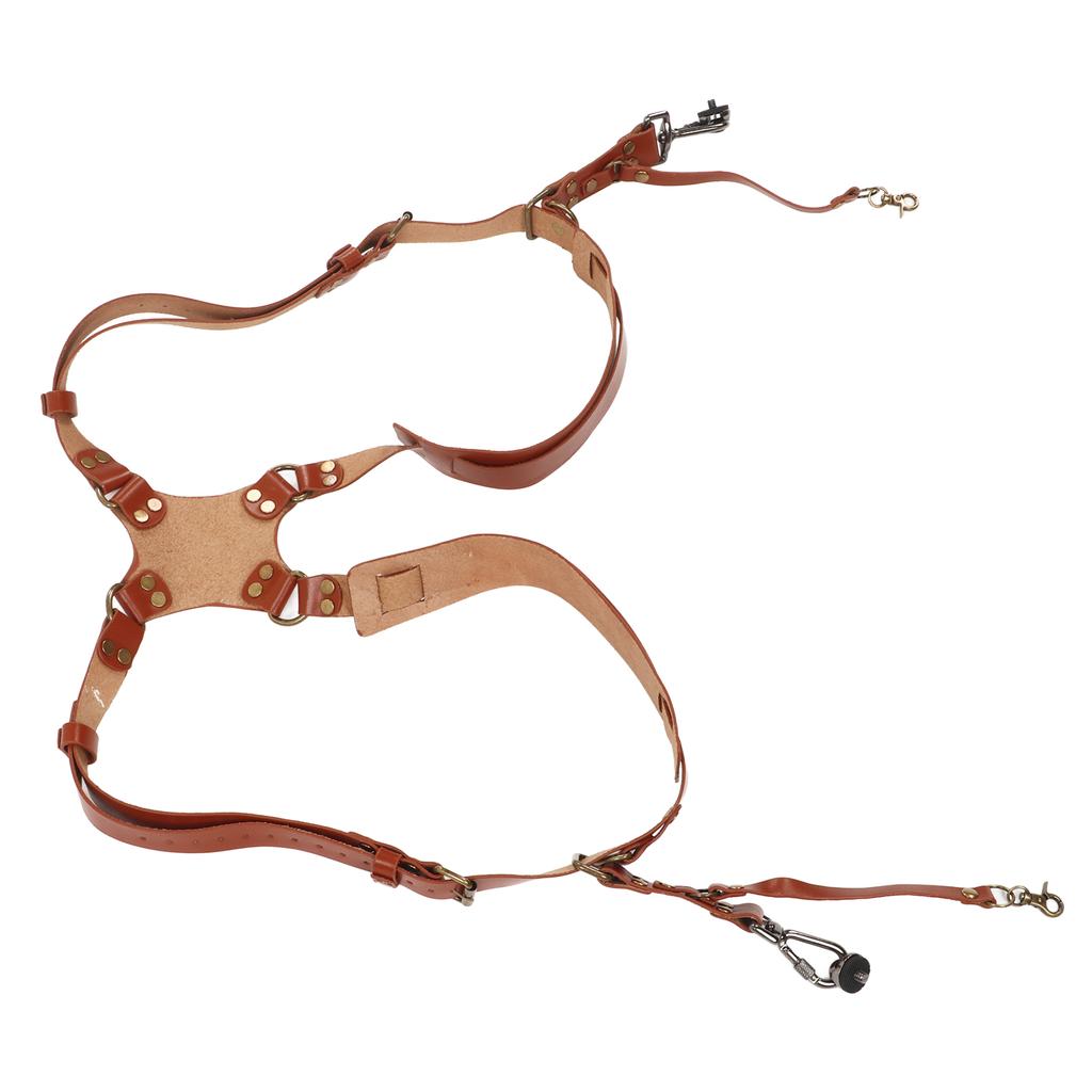 Ремень-разгрузка для камеры кожаный двойной плечевой ремень-разгрузка аксессуары для цифровой камеры зеркальной камеры X-типа,