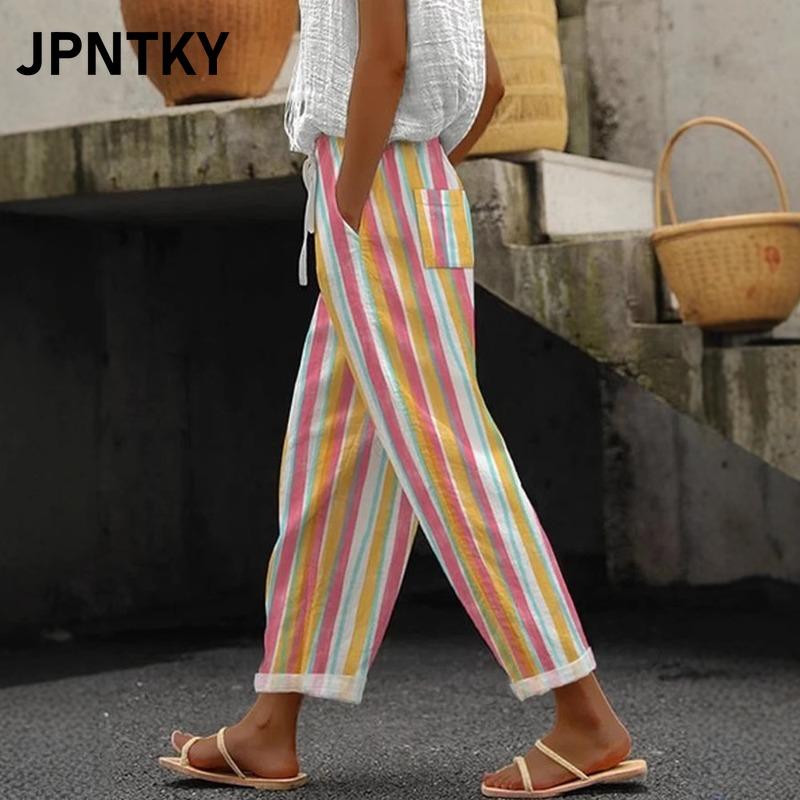 Женские модные повседневные брюки и капри JPNTKY