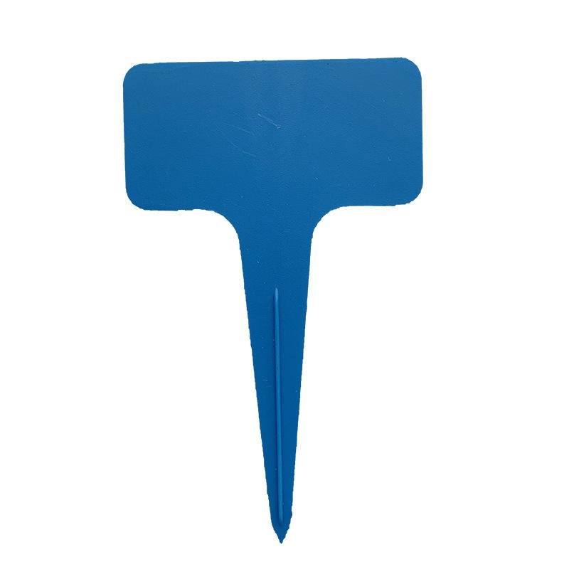 100 шт. белые пластиковые ПВХ метки для растений Т-образного типа маркеры этикетки для питомника поддоны для рассады горшки украшения 6X10 см