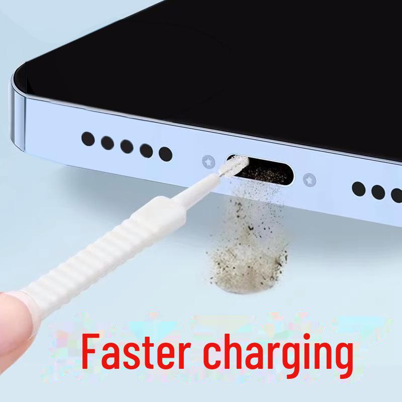 Многофункциональная щетка для чистки телефона — очищает порт зарядки, динамик, наушники и многое другое