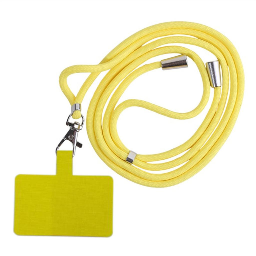 Мягкий ремешок-патч для телефона для всех чехлов для телефонов, однотонный, бытовой, внешний, для ношения на шее, освобождающий руки и предотвращающий потерю