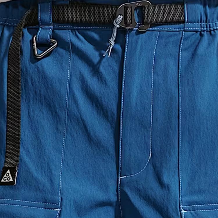 Nike Серия ACG Эластичные однотонные вышитые карго-шорты Мужские шорты HV0594-476