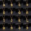 Women Pendant Necklaces Initial Letter Necklace Charm Chain Necklace