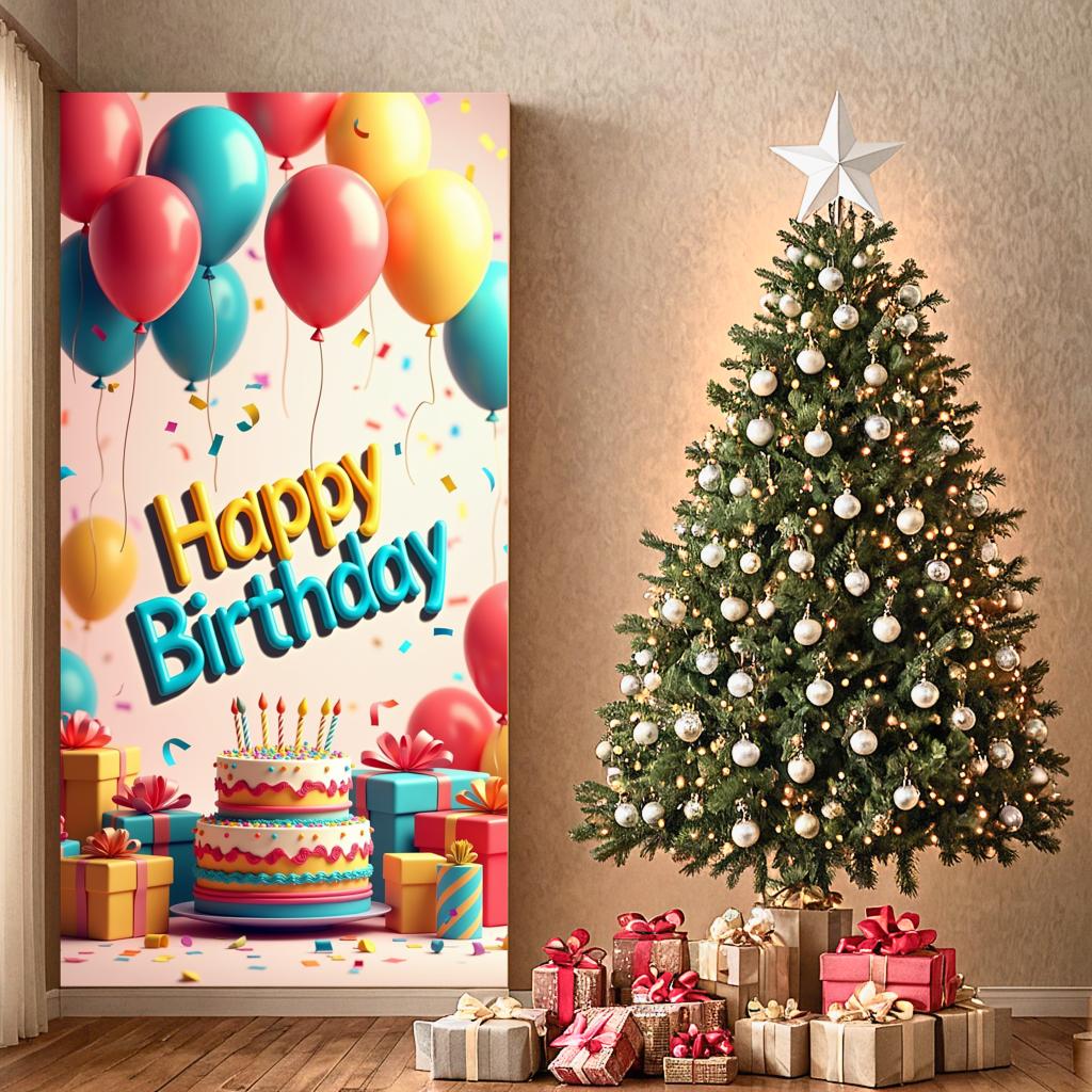 Легко подвешиваемое Украшение для Мероприятия Фон для Дня Рождения Подарочный Шар для Вечеринок по случаю Дня Рождения Общественных Собраний В помещении