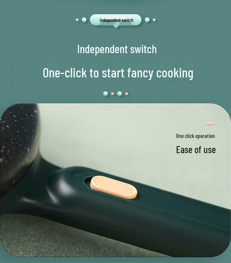 Compact Electric Crepe & Spring Roll Maker Pancake Griddle Machine