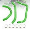 Silicone Radiator Coolant Hose Kit For Kawasaki ZX4R ZX-4RR 2023-2024 Green