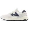 57/40 White Navy Unisex Sneakers M5740ESC